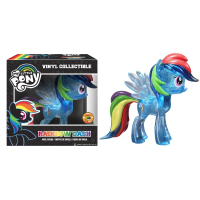 Authentic My Little Pony Funko Vinyl collectible Figure Rainbow dash Glitter variant